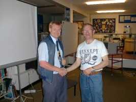 Paul Money with John Parratt