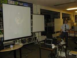 Paul Money presenting 'The Wonders of the Universe'